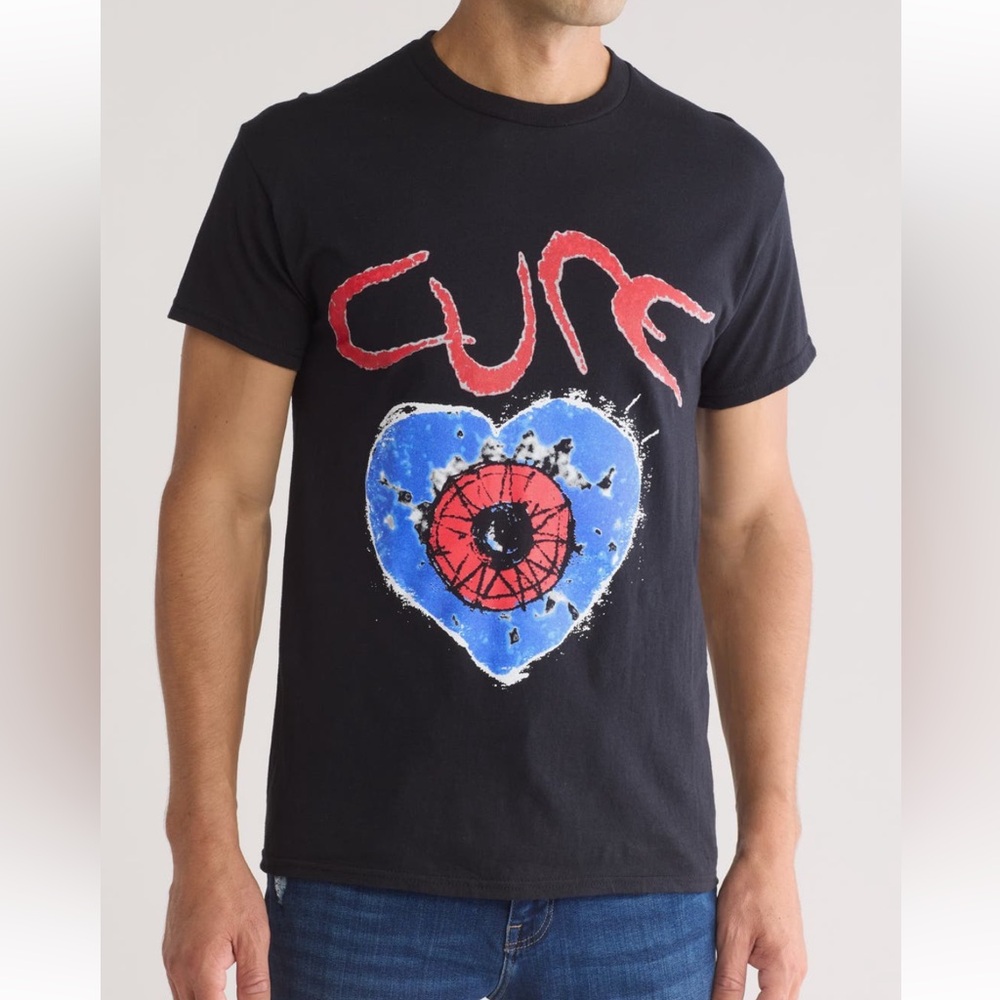 The Cure Men’s Graphic Band T-Shirt
